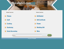 Tablet Screenshot of musicaddict.com